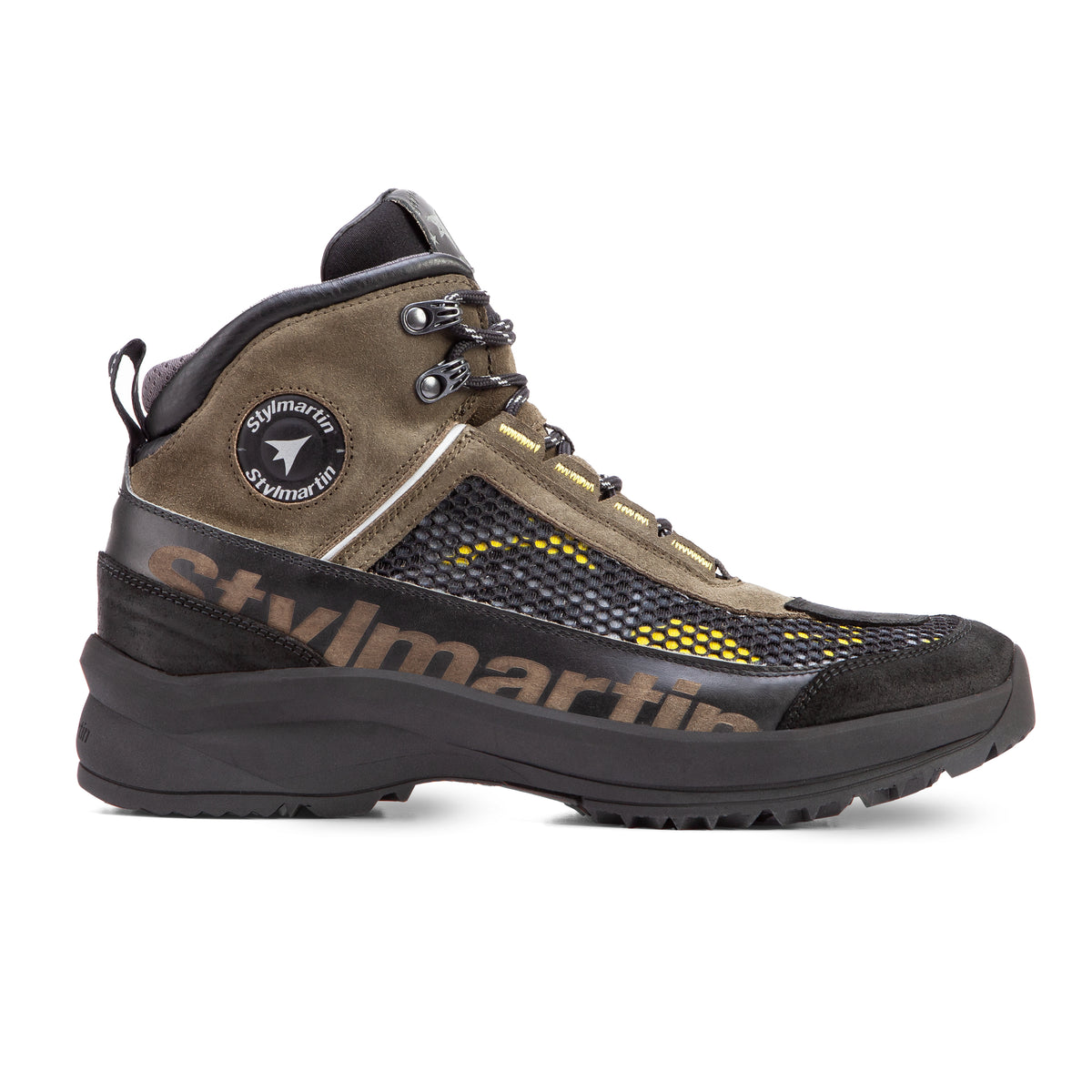 Stylmartin Vertigo Air Adventure Boot Motorcycle Boots in Mud