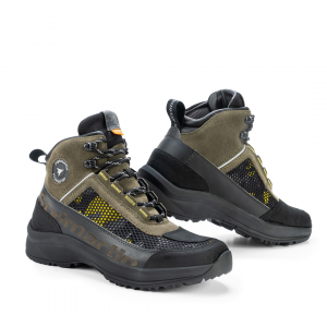 Stylmartin Vertigo Air Adventure Boot in Mud - Salt Flats Clothing