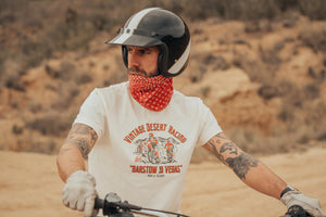 Age of Glory Vintage Desert Racing T'Shirt - Salt Flats Clothing