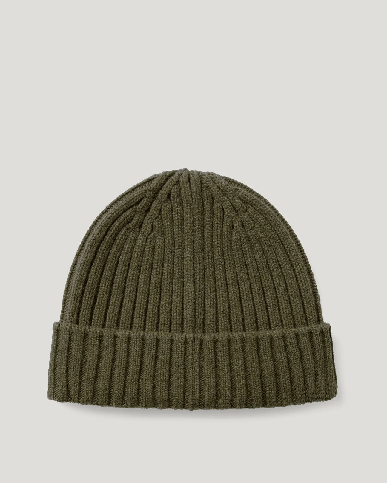 Belstaff Watch Beanie - Khaki Green - Salt Flats Clothing