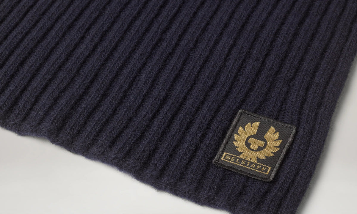 Belstaff Watch Scarf - Dark Navy - Salt Flats Clothing