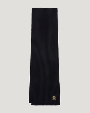Belstaff Watch Scarf - Black - Salt Flats Clothing