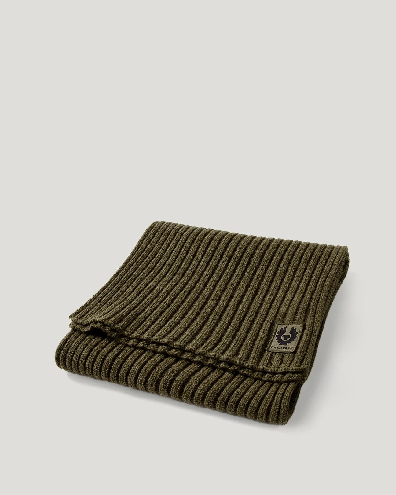 Belstaff Watch Scarf - Khaki Green - Salt Flats Clothing
