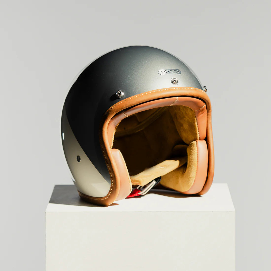 Hedon Hedonist ECE 06 Open Face Motorcycle Helmet - Camelot - Salt Flats Clothing