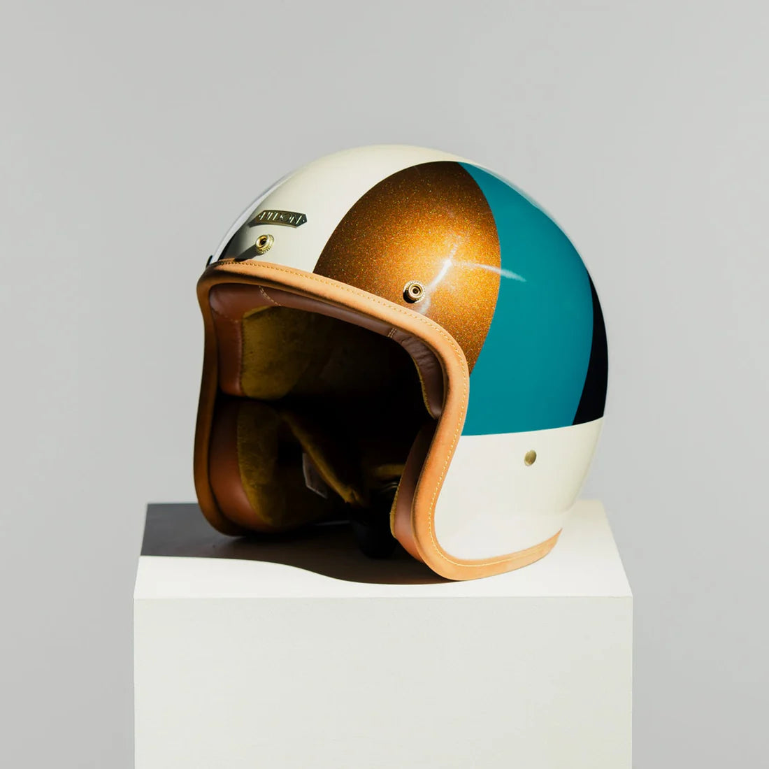 Hedon Hedonist ECE 06 Open Face Motorcycle Helmet - Cosmos - Salt Flats Clothing