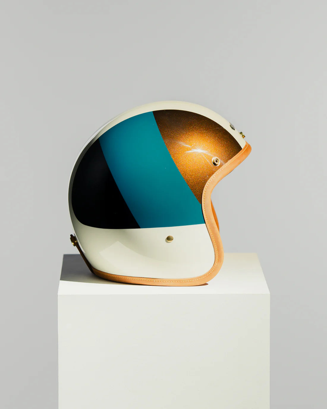 Hedon Hedonist ECE 06 Open Face Motorcycle Helmet - Cosmos - Salt Flats Clothing