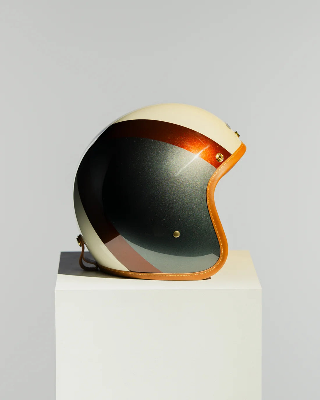 Hedon Hedonist ECE 06 Open Face Motorcycle Helmet - Eastwood - Salt Flats Clothing