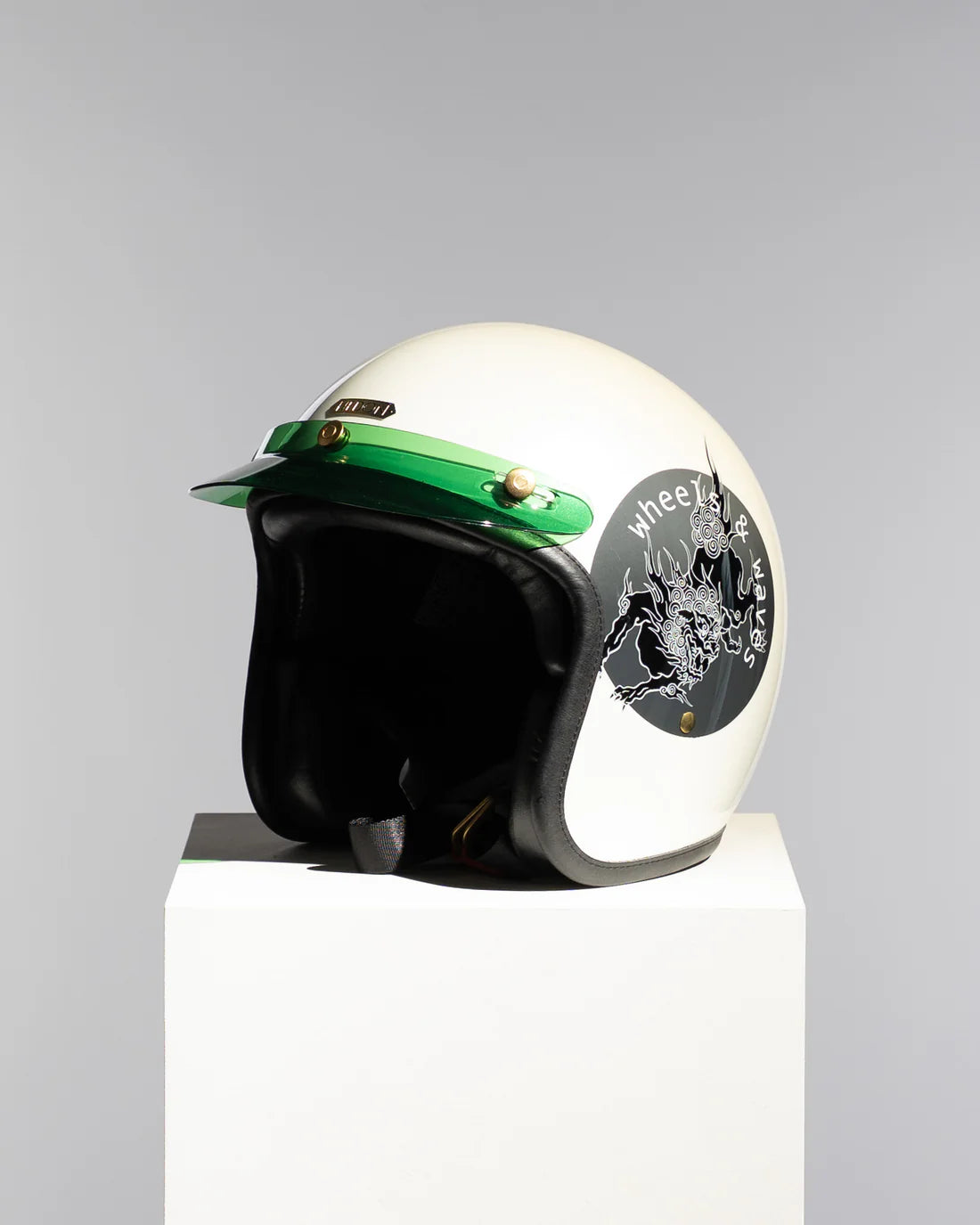 Hedon Hedonist ECE 06 Open Face Motorcycle Helmet - Wheels & Waves 2025 - Salt Flats Clothing