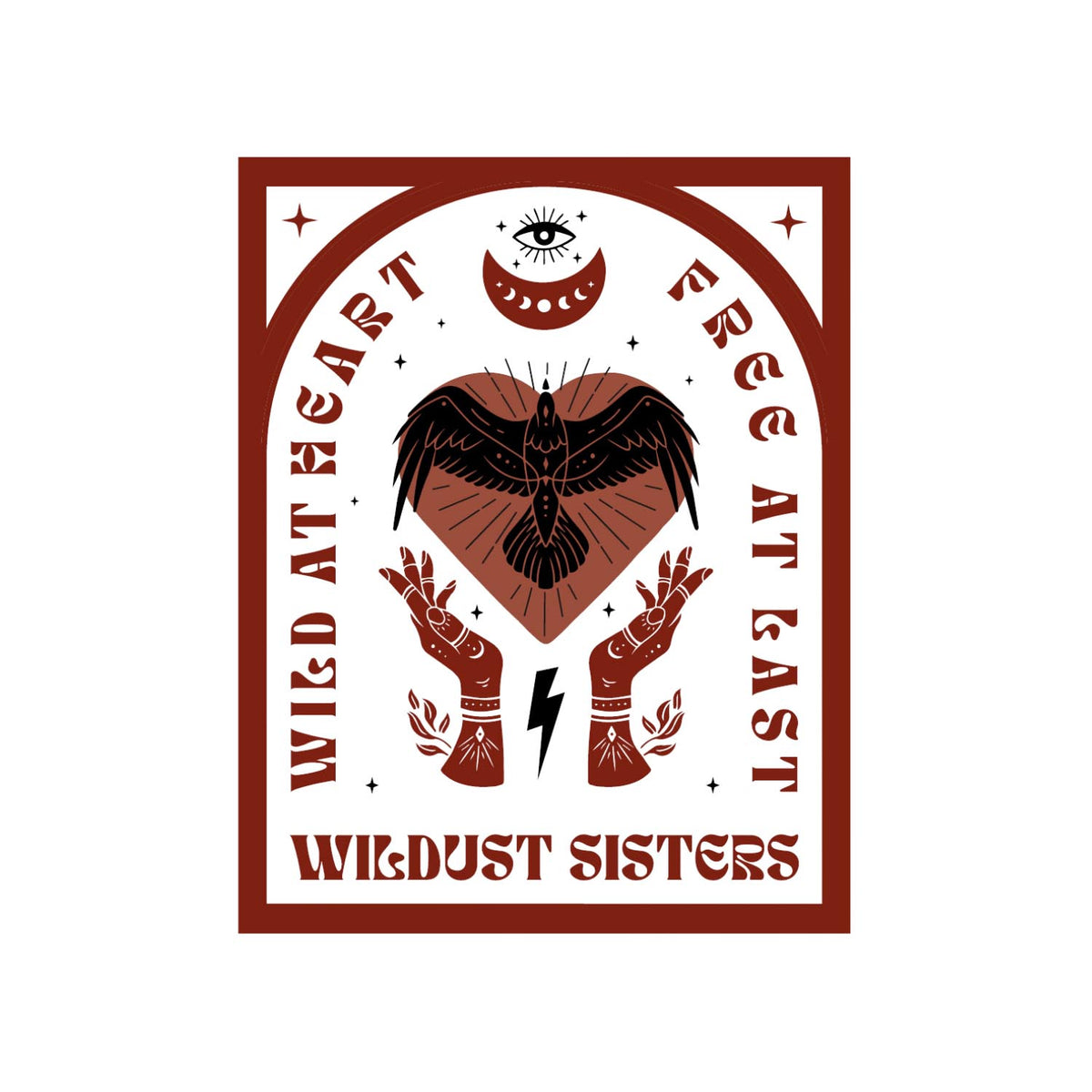 Wildust Sisters Wild Heart T'Shirt - Salt Flats Clothing