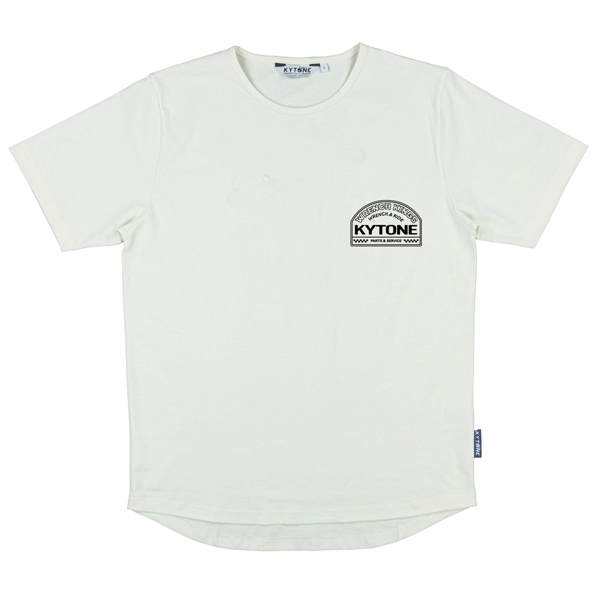 Kytone Wrench Kings Men's T'Shirt - Ecru - Salt Flats Clothing