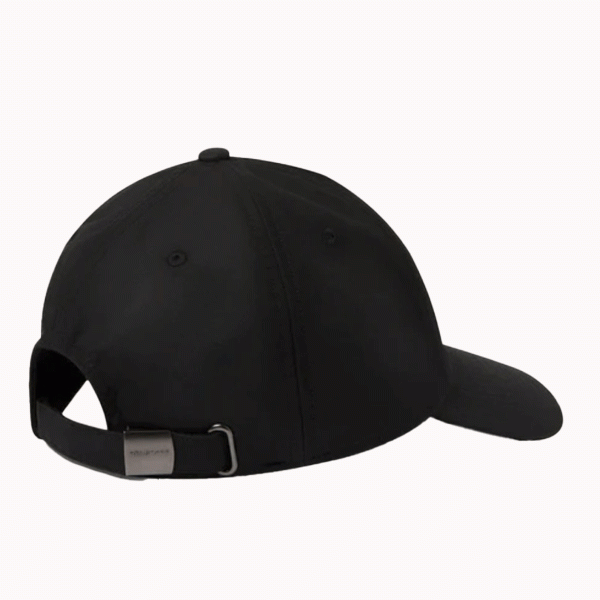 Belstaff Phoenix Patch Cap Wax Cotton - Black