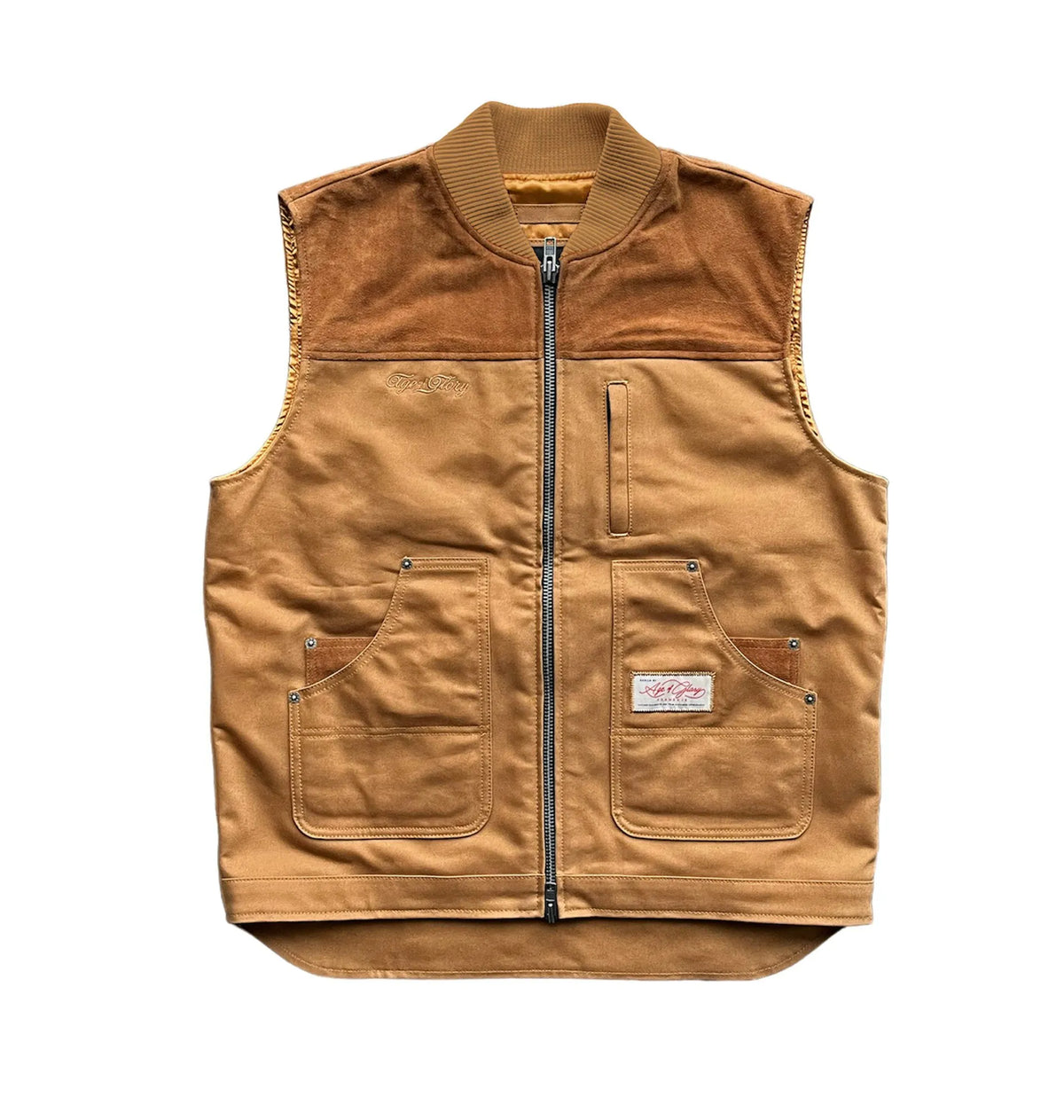 Age of Glory Cabin Vest - Caramel - Salt Flats Clothing