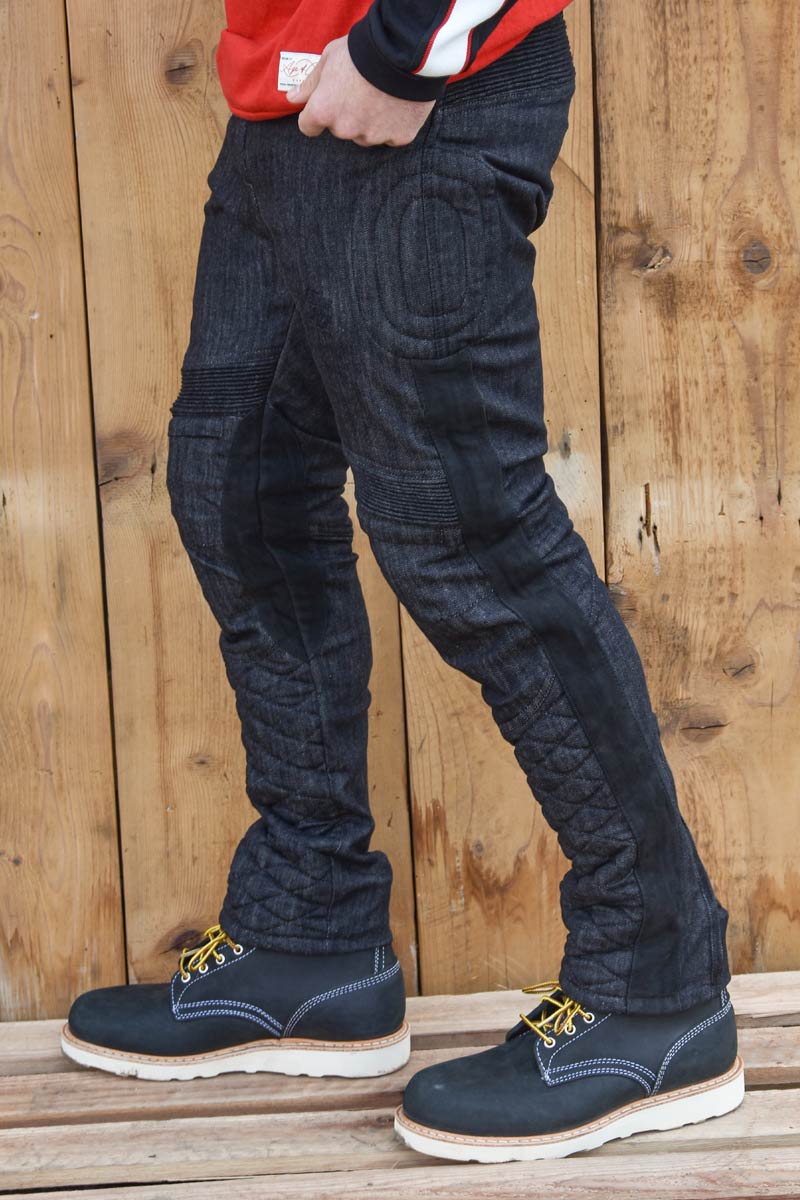 Mens Black Biker Jeans Motocycle Denim Pants Male Stretch Original Trousers  Off-road Pants Protection Clothing …