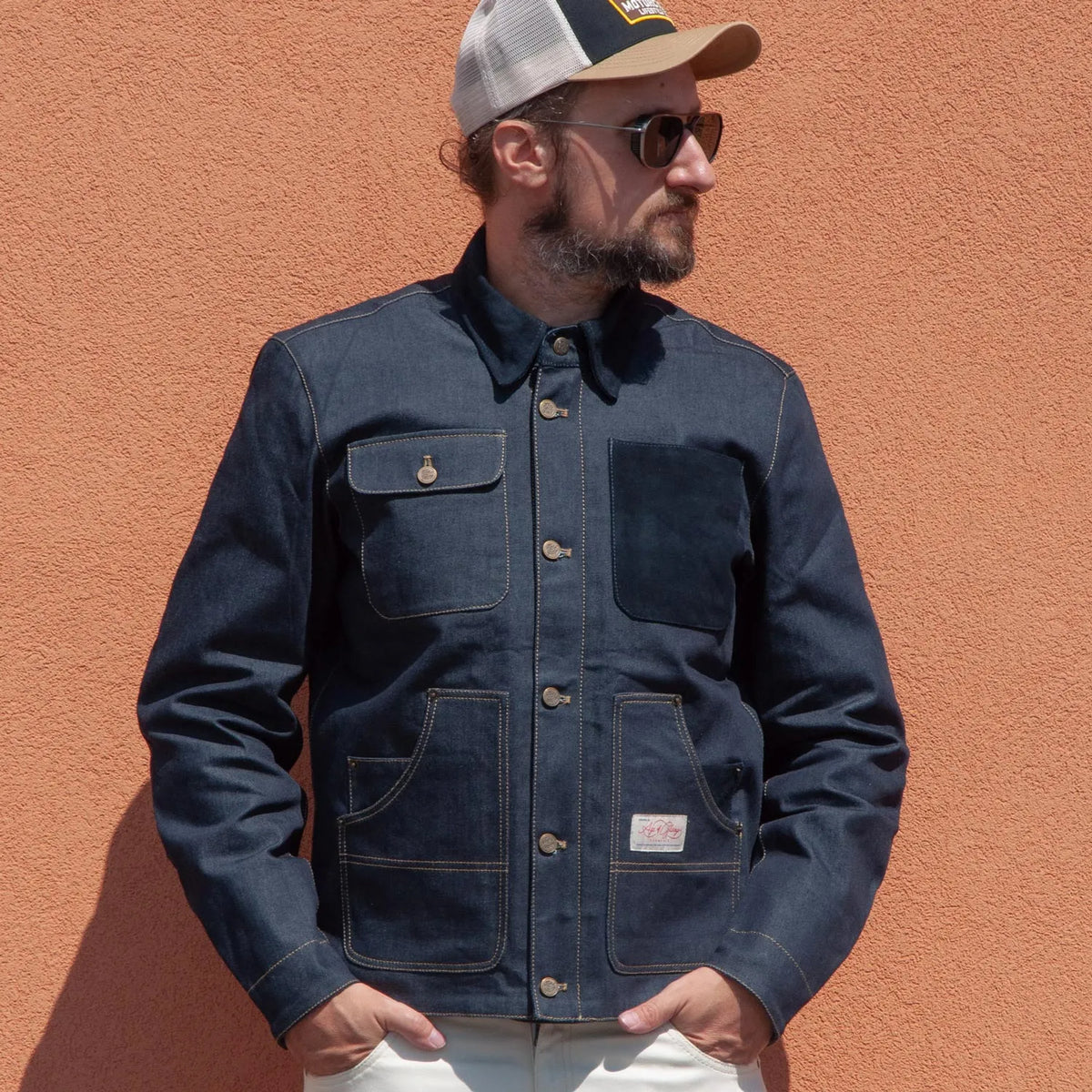 Age of Glory Craftsman Men's Jacket - Denim - Salt Flats Clothing