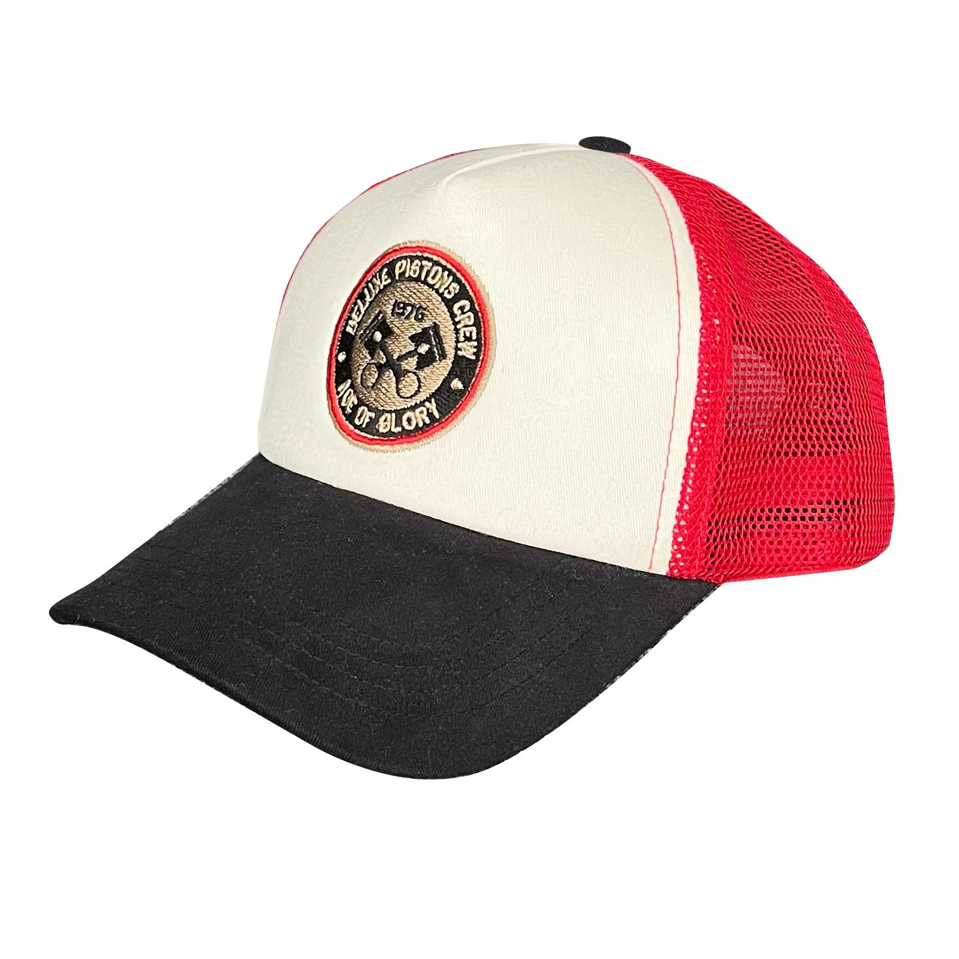 Age of Glory Deluxe Pistons White Cap - Salt Flats Clothing