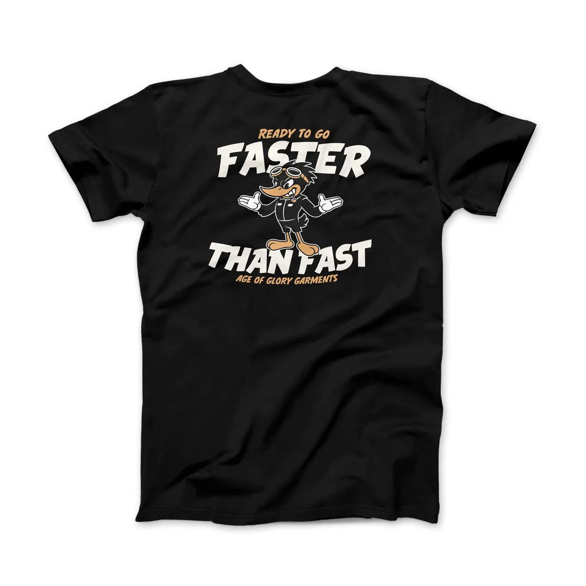 Age of Glory Faster T'Shirt - Black - Salt Flats Clothing