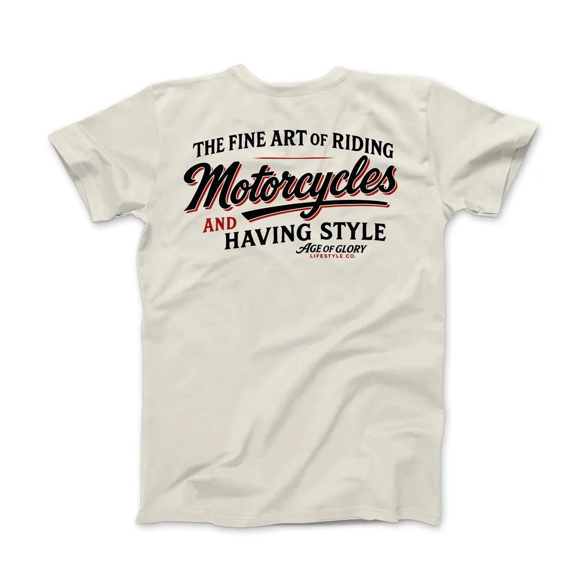 Age of Glory Fine Art T'Shirt - Ecru - Salt Flats Clothing