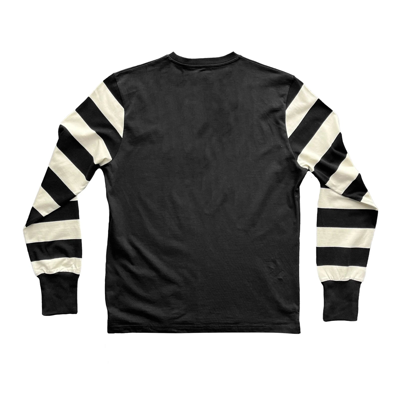 Age of Glory Marauder Long Sleeve T'Shirt -  Black/Ecru - Salt Flats Clothing