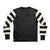 Age of Glory Marauder Long Sleeve T'Shirt -  Black/Ecru - Salt Flats Clothing