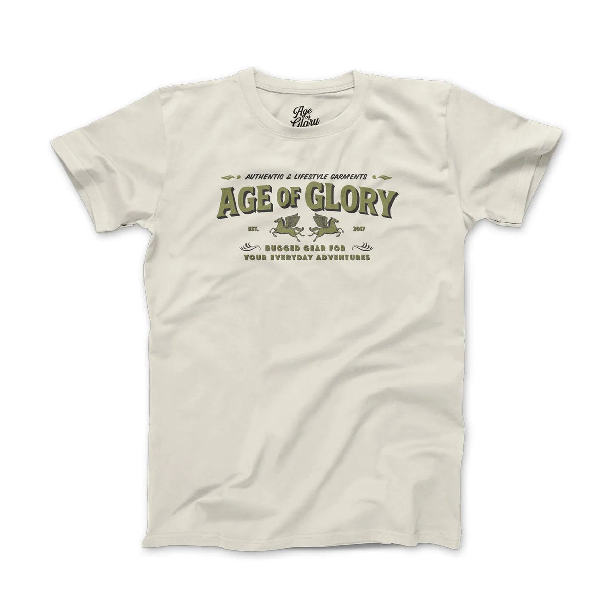 Age of Glory Rugged Men's T'Shirt - Salt Flats Clothing