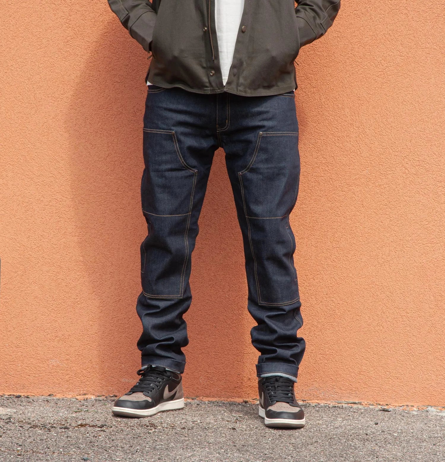 Age of Glory Men's Service Pant Trouser - Denim - Salt Flats Clothing