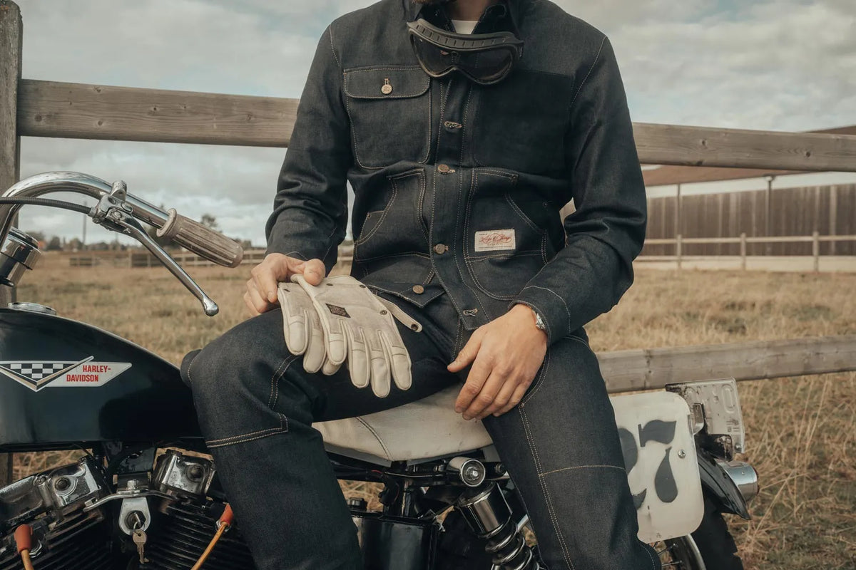 Age of Glory Craftsman Men's Jacket - Denim - Salt Flats Clothing