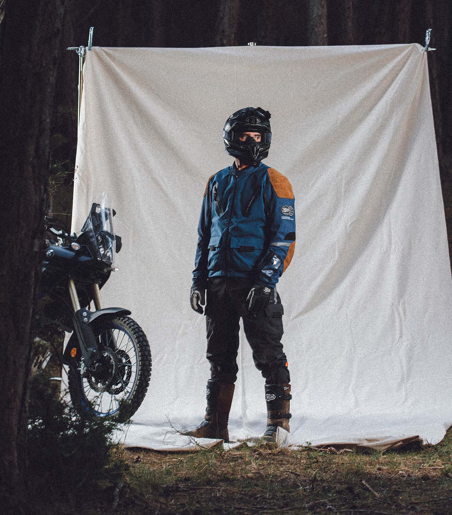 Fuel Motorcycles Astrail Jacket - Navy - Salt Flats Clothing