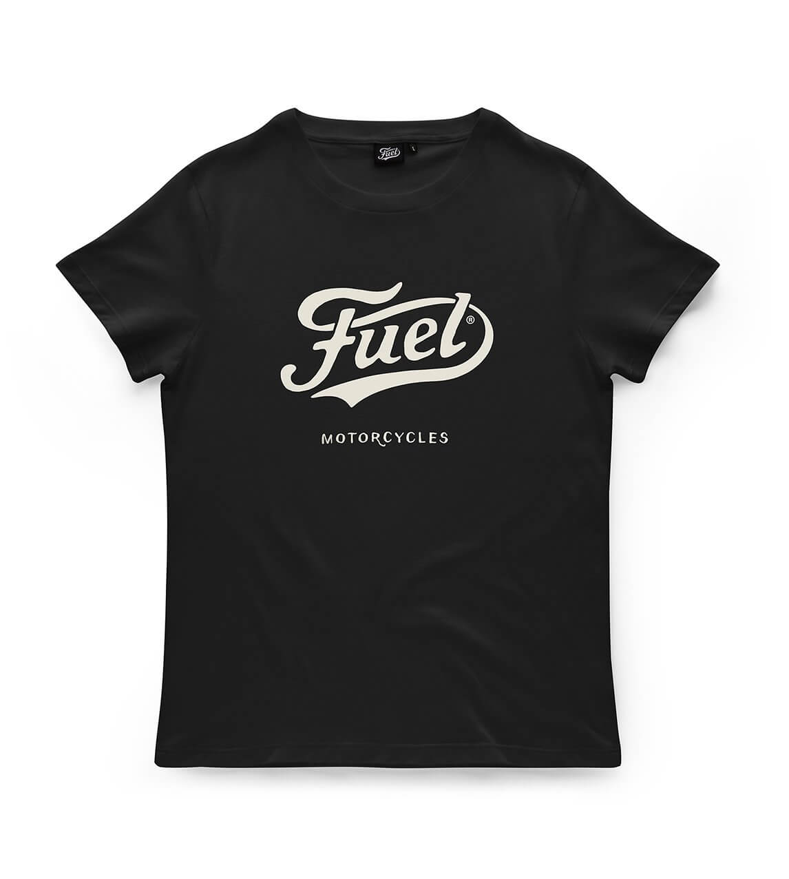 Fuel Motorcycles T'Shirt - Black - Salt Flats Clothing