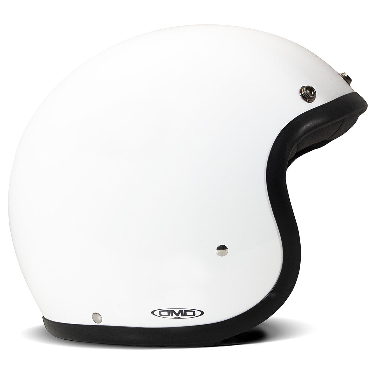 DMD Jet Retro Helmet R22-06 - Solid White - Salt Flats Clothing