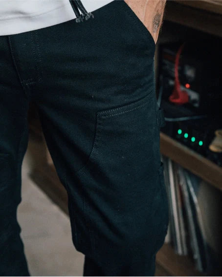 Silk Road Carpenter Men's Trousers - Black - Salt Flats Clothing