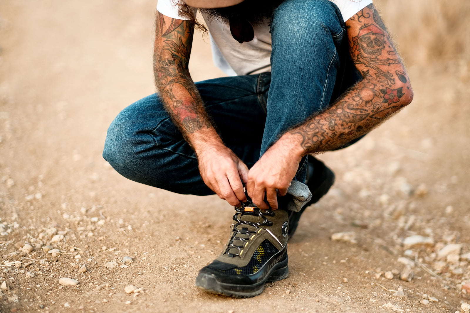Stylmartin Vertigo Air Adventure Boot in Mud - Salt Flats Clothing