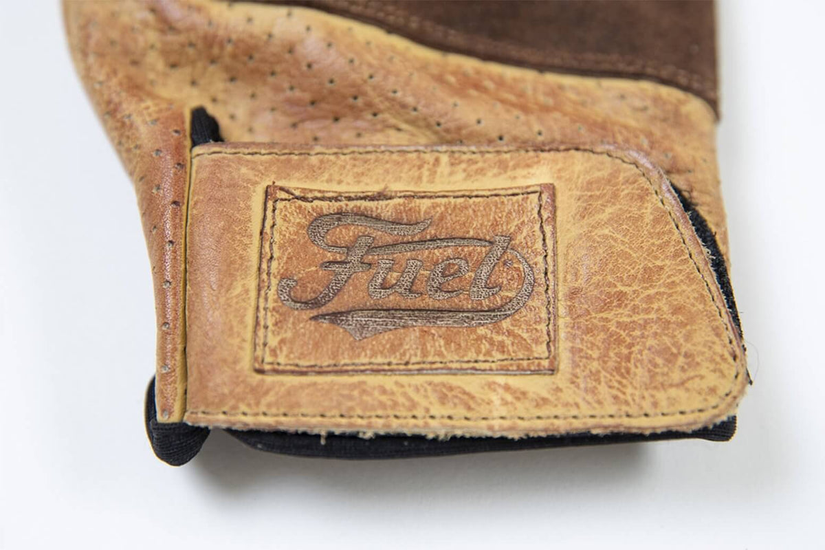 Fuel Motorcycles Gloves Rodeo - Yellow - Salt Flats Clothing