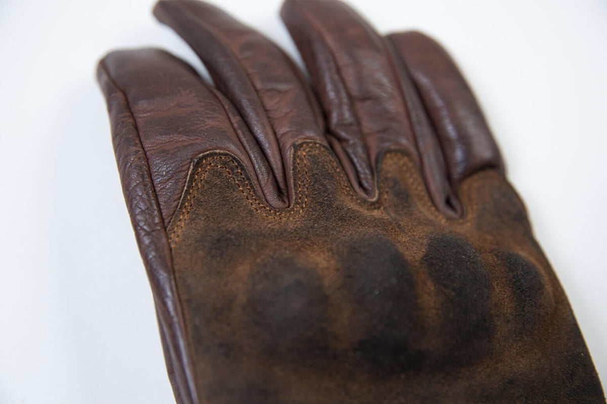 Fuel Motorcycles Gloves Rodeo - Brown - Salt Flats Clothing