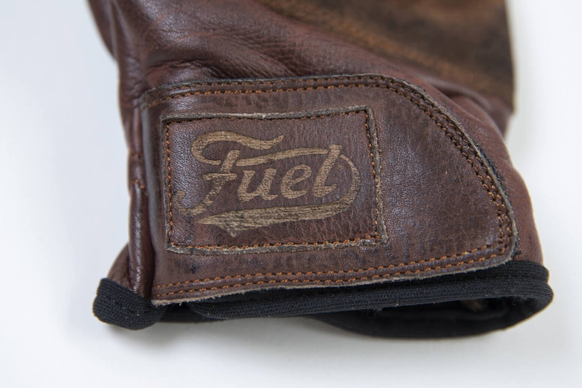 Fuel Motorcycles Gloves Rodeo - Brown - Salt Flats Clothing