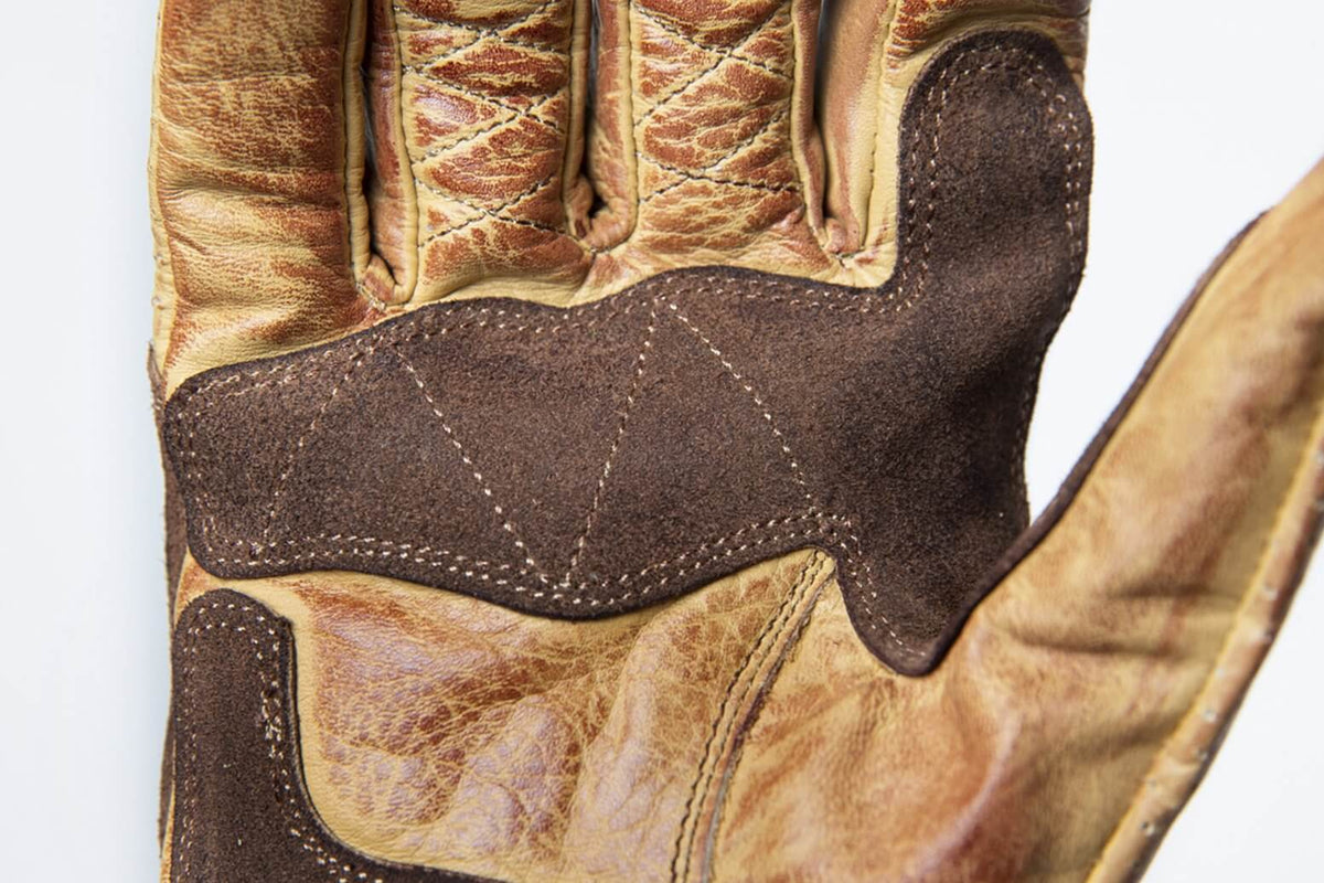 Fuel Motorcycles Gloves Rodeo - Yellow - Salt Flats Clothing