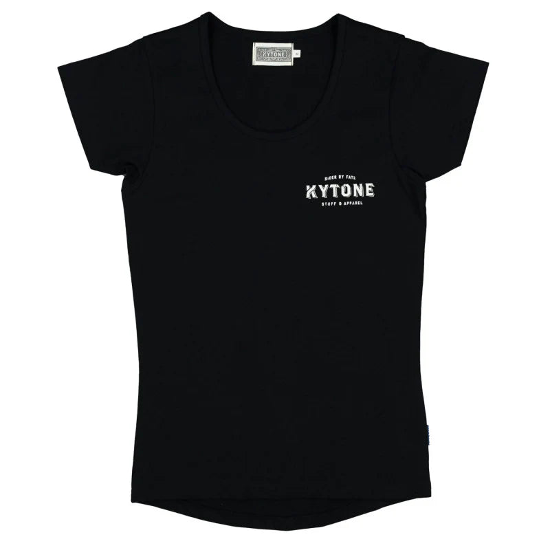 Kytone Ladies Classic T'Shirt - Black - Salt Flats Clothing
