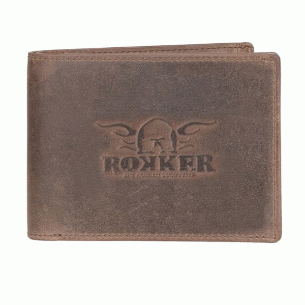 Rokker Traveller Wallet - Brown - Salt Flats Clothing