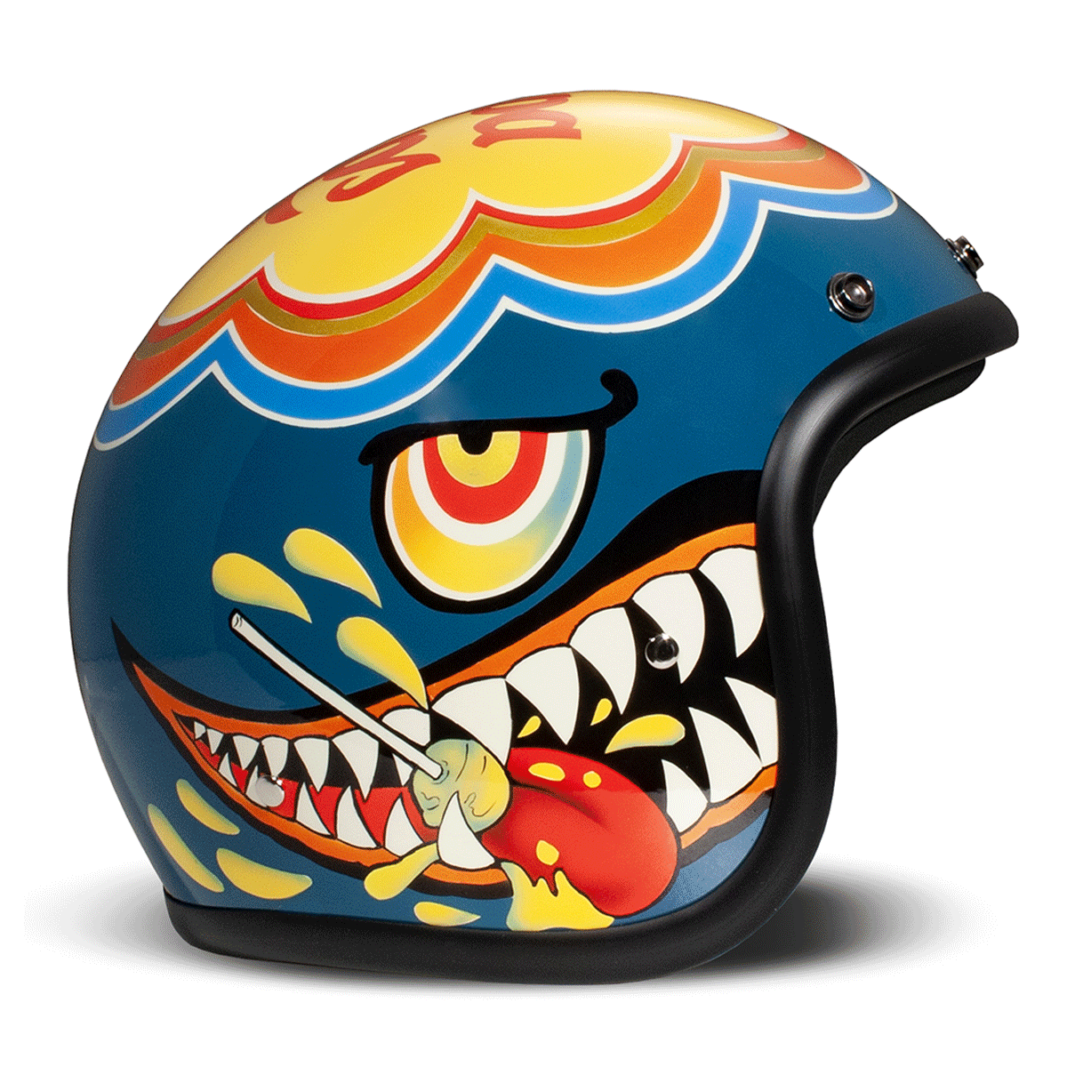 DMD Jet Retro Helmet R22-06 - Lollipop - Salt Flats Clothing