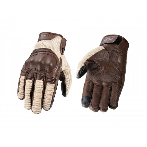 Rokker Glove Austin Mesh - Beige - Salt Flats Clothing