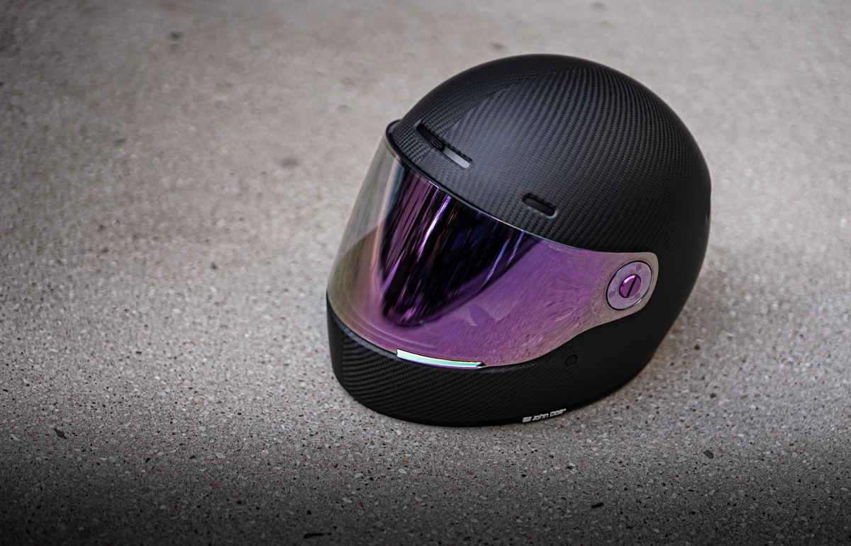 John Doe JD/ONE Helmet - Frozen Carbon - Salt Flats Clothing