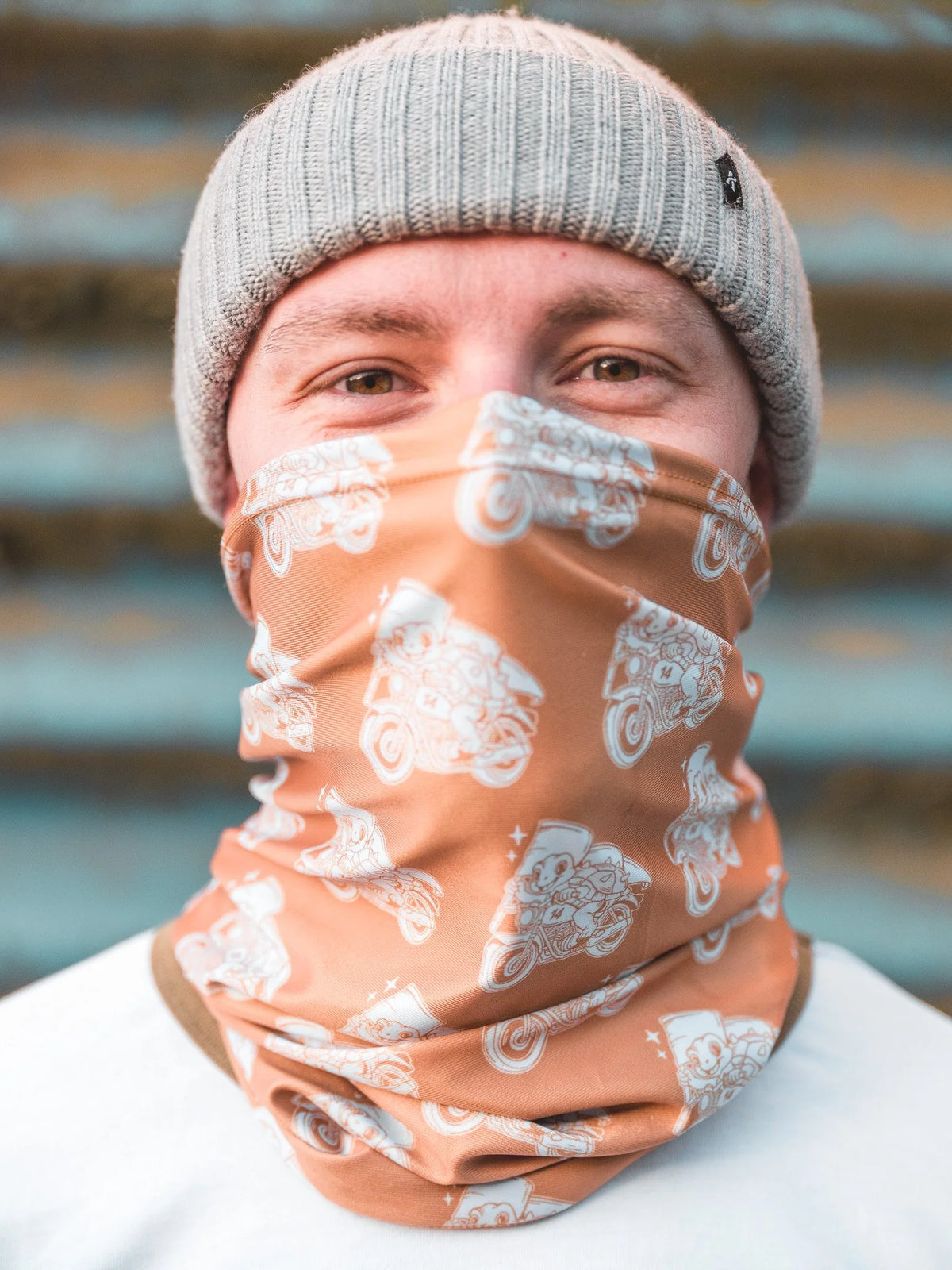 Kytone Never Slow Bandana Neck Tube - Gold - Salt Flats Clothing