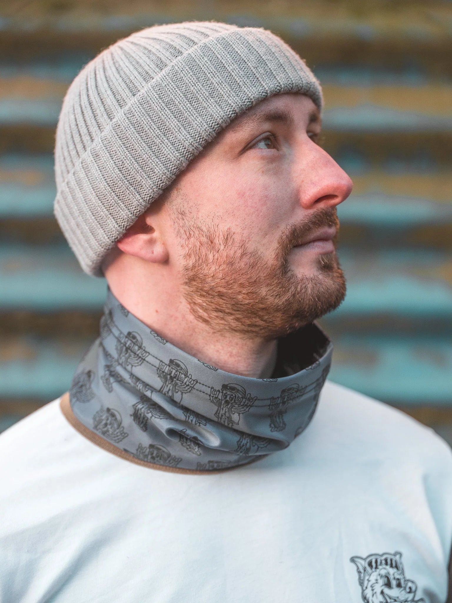 Kytone Cactus Bandana Neck Tube - Grey - Salt Flats Clothing