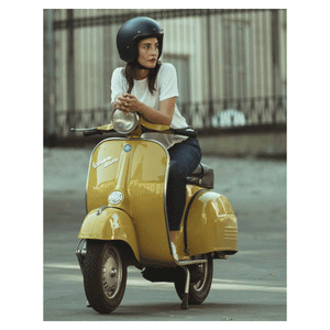 DMD Jet Retro Helmet R22-06 - Matt Deep Blue - Salt Flats Clothing