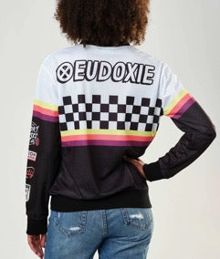 Eudoxie Race Ladies Riding Jersey - Salt Flats Clothing