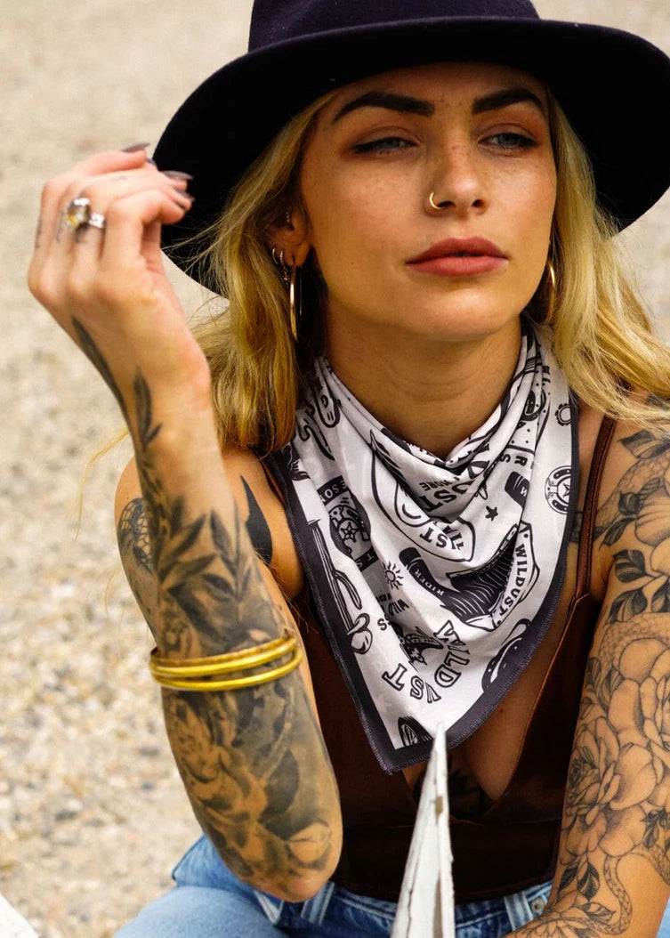 Wildust Sisters Wild Spirit Scarf - Grey - Salt Flats Clothing