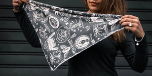 Wildust Sisters Wild Spirit Scarf - Grey - Salt Flats Clothing