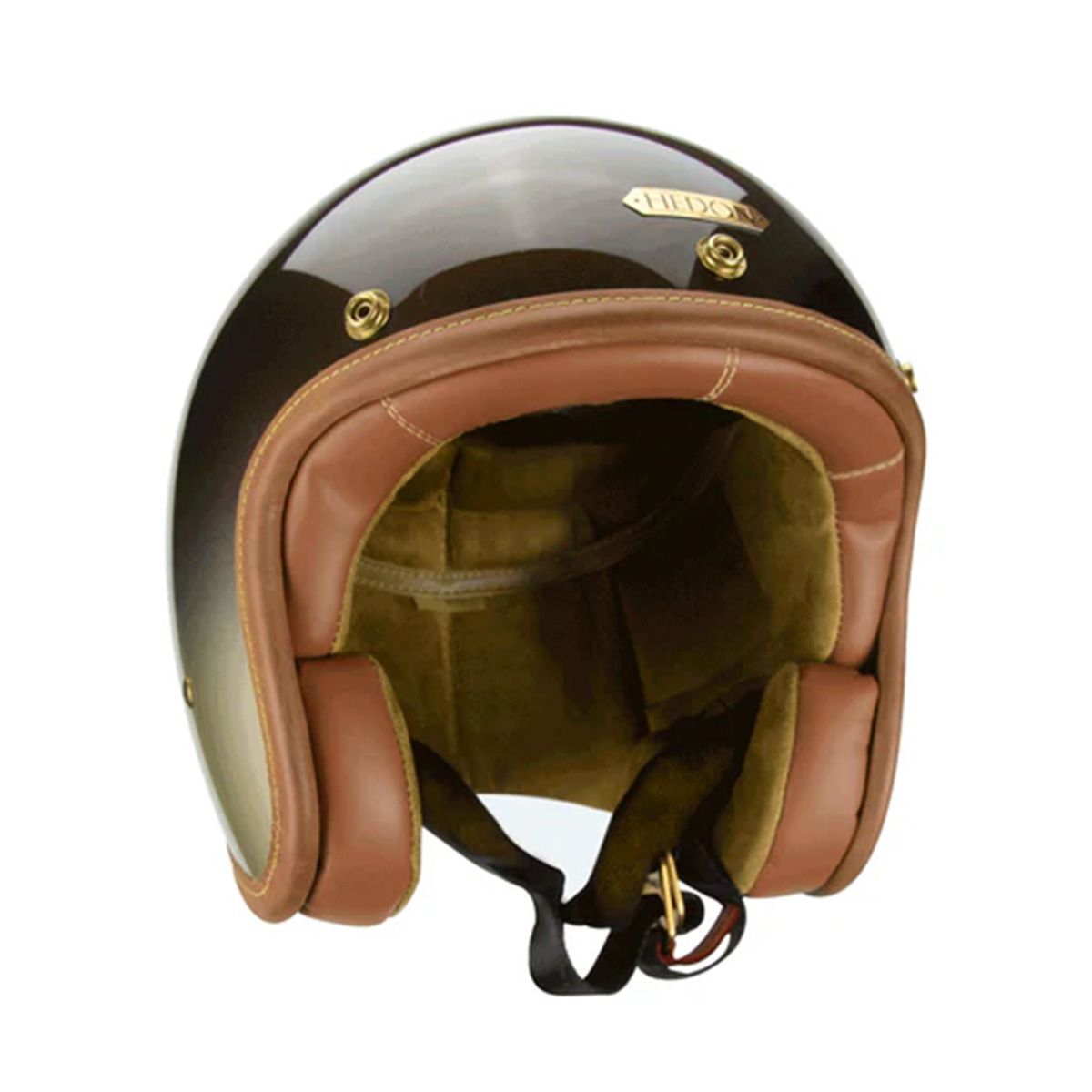 Hedon Hedonist ECE 06 Open Face Motorcycle Helmet - Polvo - Salt Flats Clothing