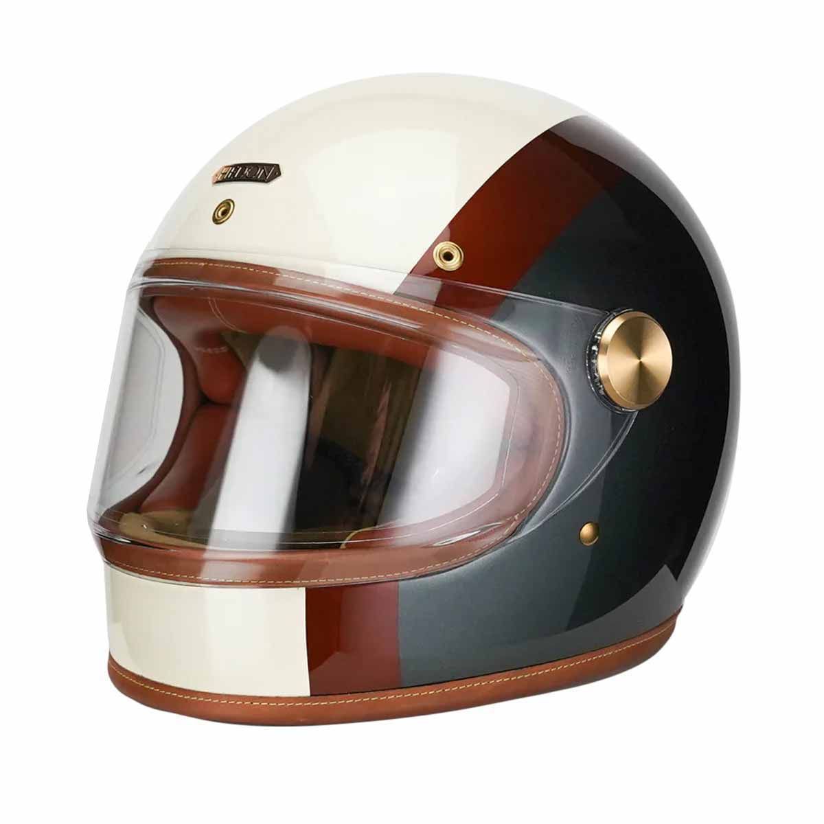 Hedon Heroine Racer 2.0 ECE 22.06 Full Face Motorcycle Helmet - Eastwood - Salt Flats Clothing