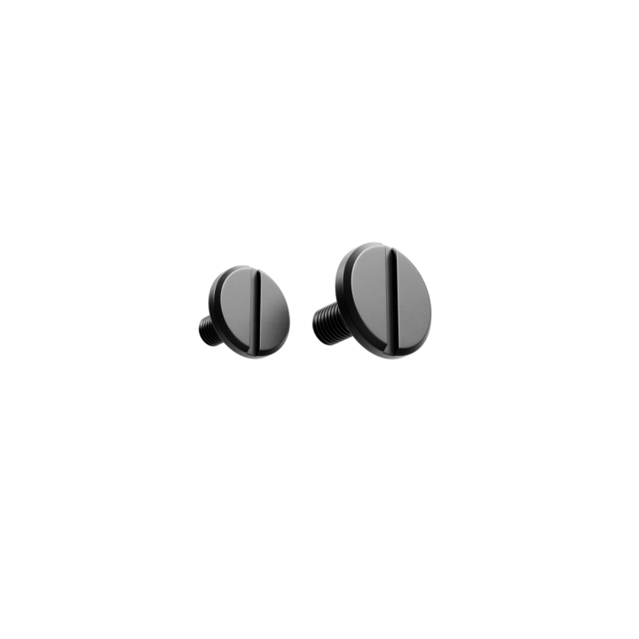 John Doe JD/One Visor Screws - Matt Black - Salt Flats Clothing