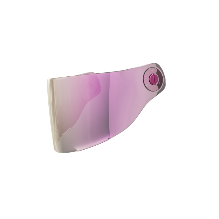 John Doe JD/One ECE Visor Set - Silver Purple Mirror